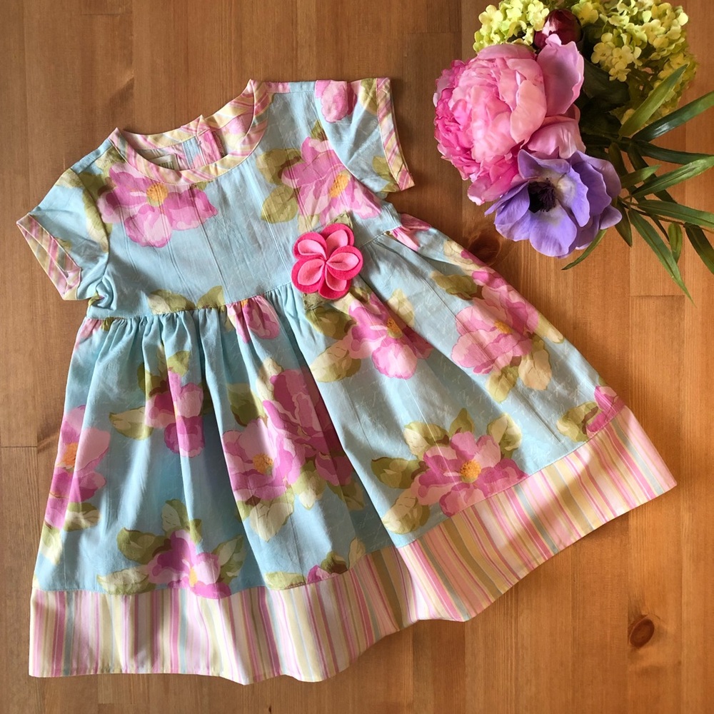 Baby Lulu NEW Impatiens dress